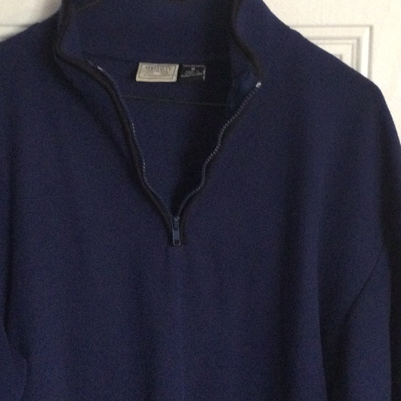 Blue Fleece Pullover - Picture 3 of 4